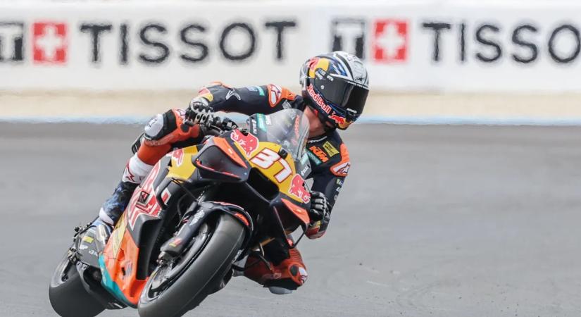 MotoGP: Pedro Acosta négy tizeddel verte a mezőnyt