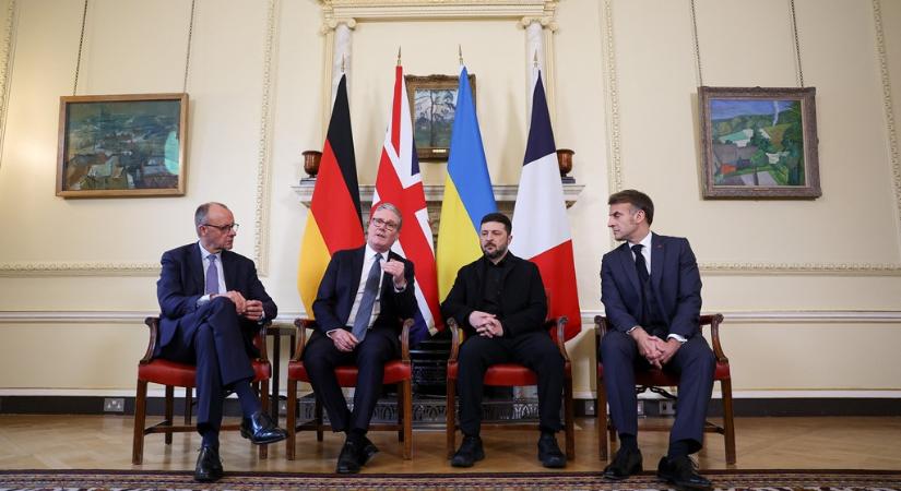 Zelenszkij és három európai vezető arról fog tárgyalni, hogyan lehetne Putyint tárgyalóasztalhoz ültetni