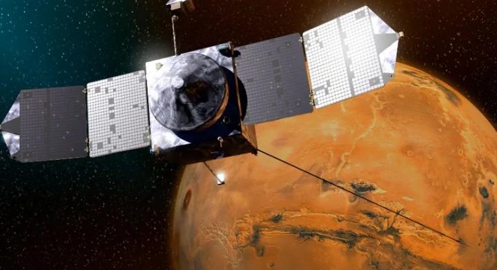Befejezte a NASA az egy évtizedig a Mars körül keringő Maven-küldetést