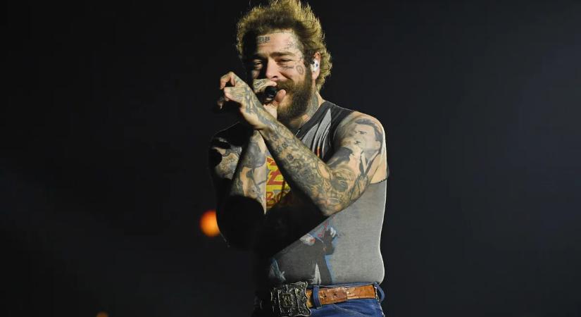 Nagyon furcsán viselkedett a koncertjén Post Malone, aggódnak érte a rajongók