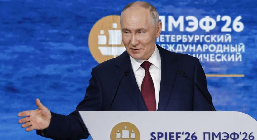 Putyin egy mondattal söpörte le Zelenszkij tervét