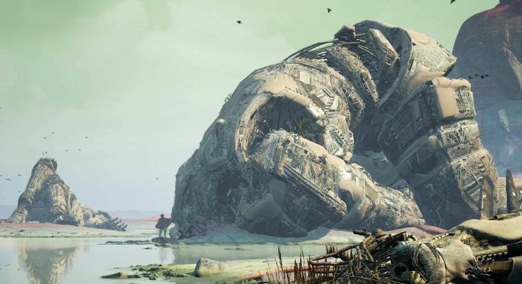 Óriásrobotok és egy titokzatos romvilág vár a Shadow of the Colossus alkotójának új játékában
