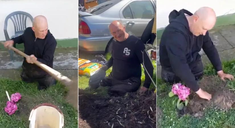 Ismét kórházba került a láb nélküli kertész: "Meglátjuk, hogy mit hoz a jövő"