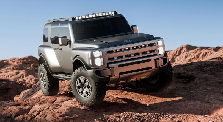 Hyundai Boulder Concept – létravázas pickupot vetít előre