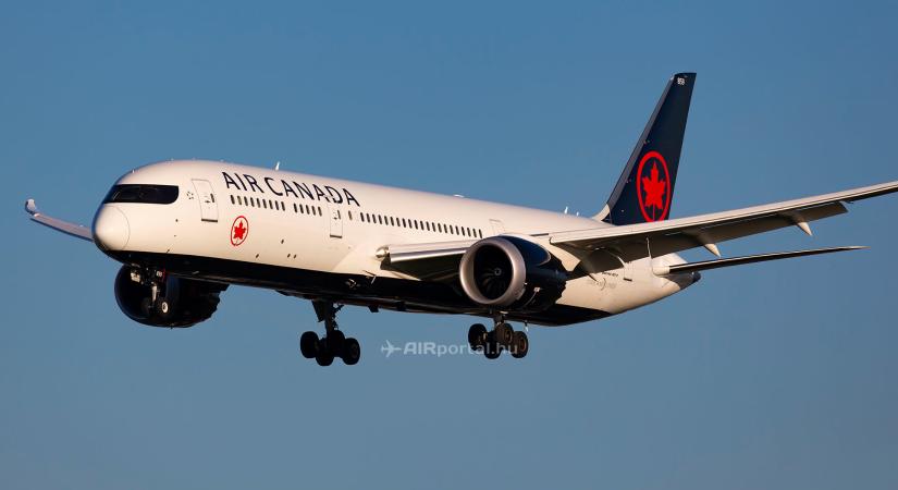 Elindult az Air Canada Toronto és Budapest közötti járata