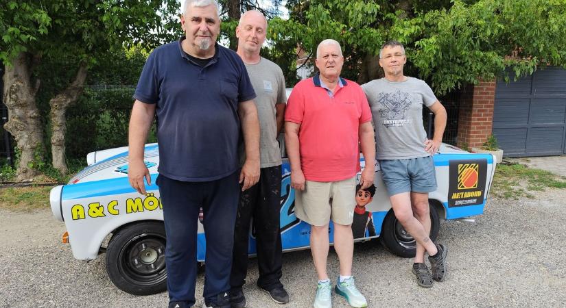 Magyar Trabant küzd a német katlanban