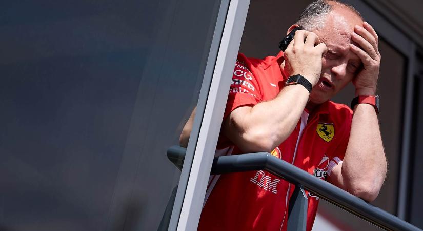 Rossz hírt közölt a Ferrari: kórházban a csapatfőnök