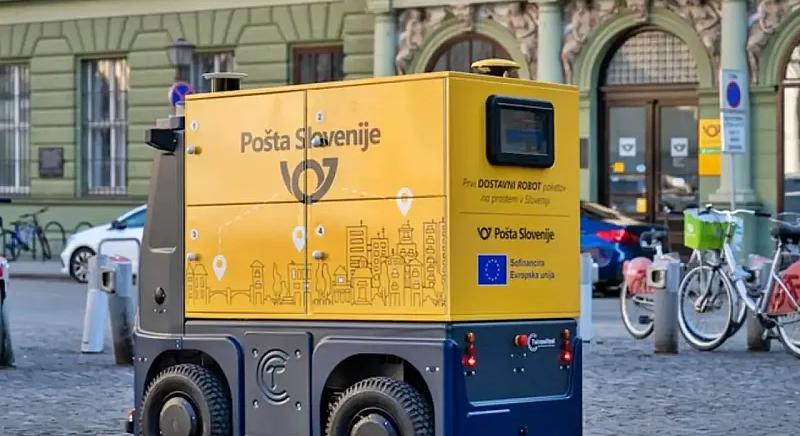 Szlovéniában már robotpostás viszi ki a csomagokat