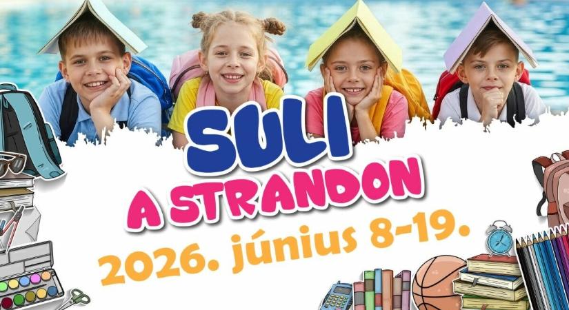 Idén harminc fürdő csatlakozott a Suli a strandon programhoz