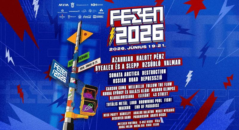Korábban startol a nyári szezon: Azahriah és nemzetközi metállegendák robbantják fel az idei FEZEN Fesztivált!