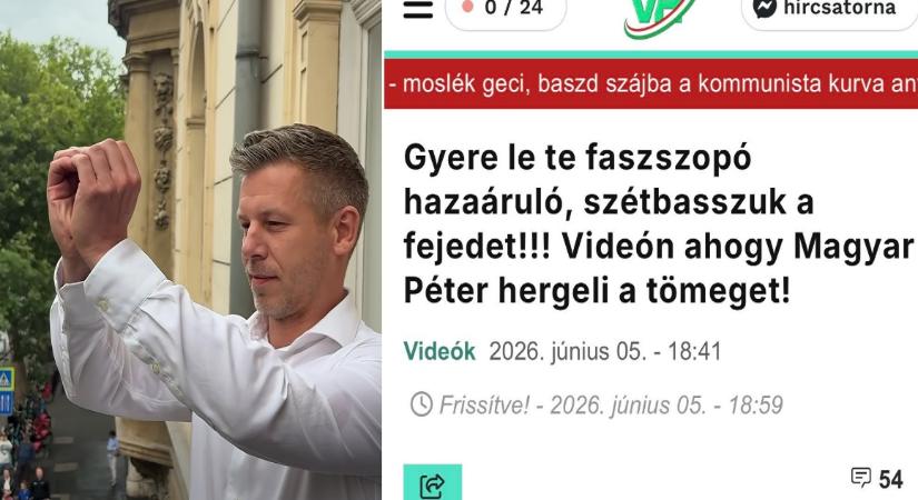 Magyar Péter felszólította Orbán Viktort: állítsa le a mocskolódó fideszes portált
