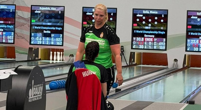 Sáfrány Anita bronzérmes a teke vb-n