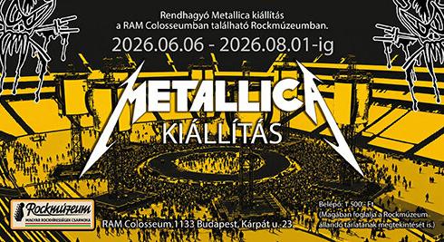Rendhagyó Metallica kiállítás a Rockmúzeumban