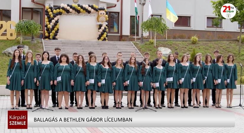 Ballagás a Bethlen Gábor Líceumban (videó)