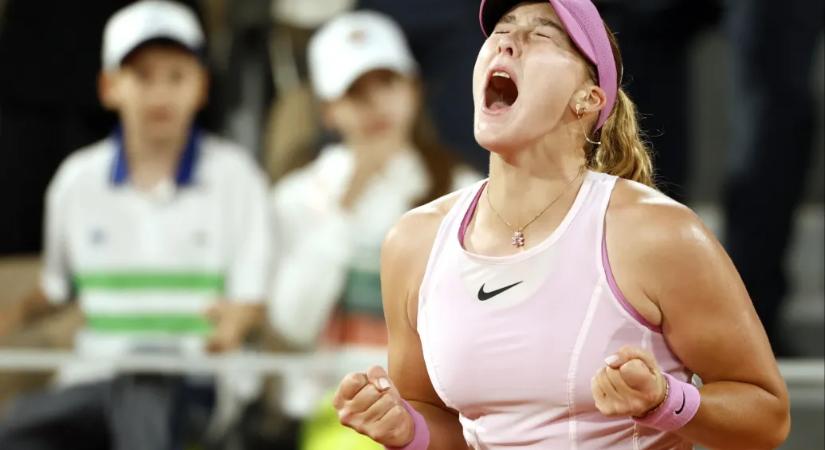 Mirra Andrejeva nyerte a Roland Garros női döntőjét
