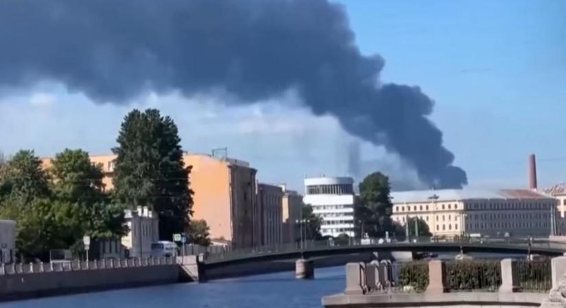 Ismét dróntámadás érte Szentpétervárat, egy nappal azután, hogy Vlagyimir Putyin felszólalt a városban