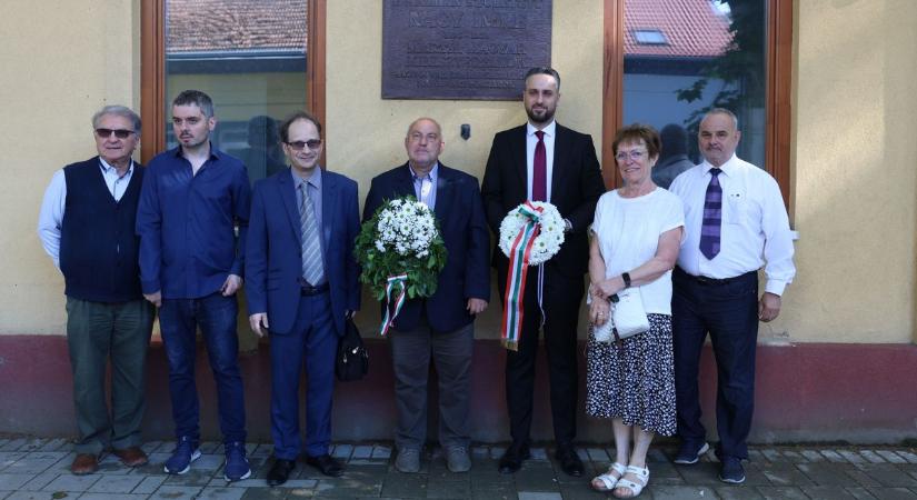 Kaposváron is megemlékeztek Nagy Imre születésének 130. évfordulójáról