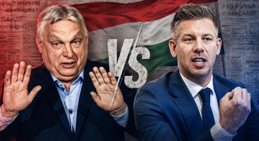 Egymásnak esett Orbán Viktor és Magyar Péter