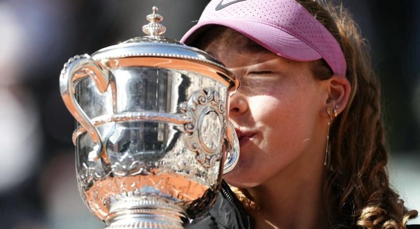 Roland Garros: a 19 éves Andrejeva élete első Grand Slam-tófeáját nyerte