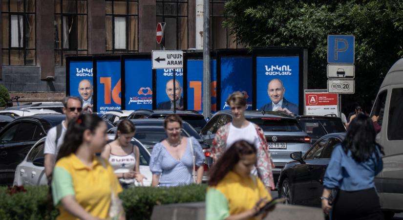 Oroszbarát ellenzéki jelölteket vettek őrizetbe a parlamenti választások előtt egy nappal Örményországban