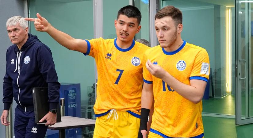 Jereváni döntetlennel melegített a kazah futballválogatott a keddi debreceni meccsre