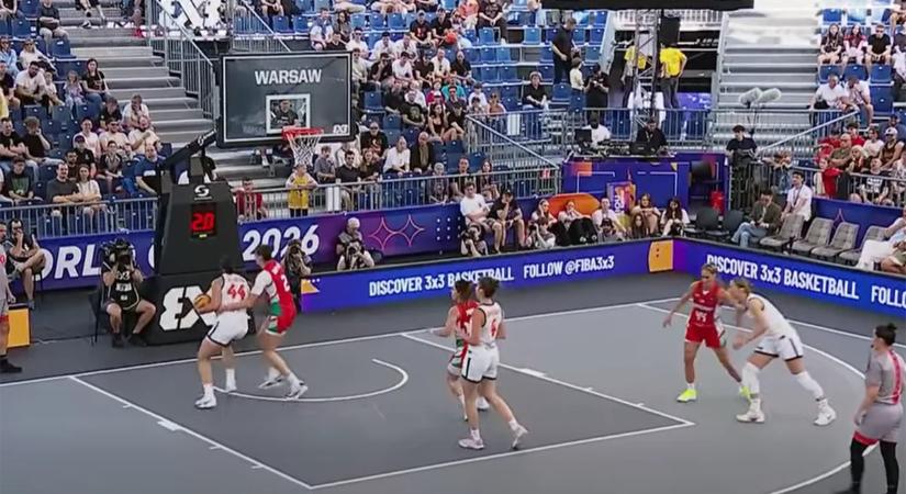 3x3-as kosárlabda-vb: a negyeddöntőben búcsúzott a magyar női válogatott