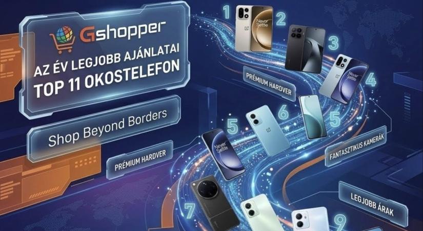 Okostelefon akciók a Gshoppernél – Itt a legnépszerűbb modellek listája!