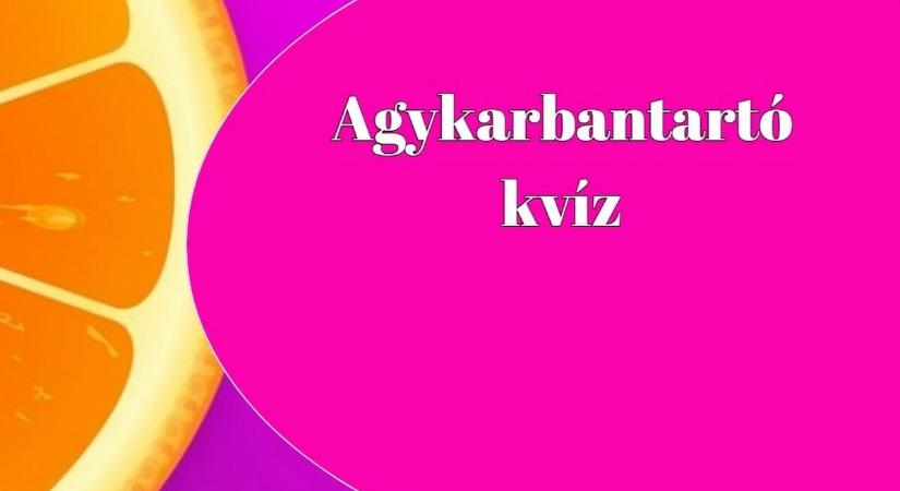 Frissen facsart - Ha azt mondom, agykarbantartó kvíz, ti már tudjátok, mi jön
