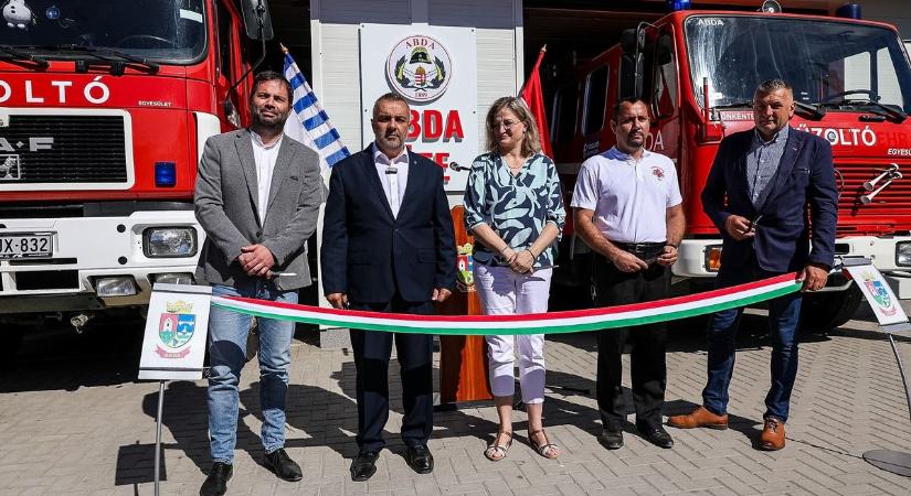Új szerállást kaptak az önkéntes tűzoltók Abdán