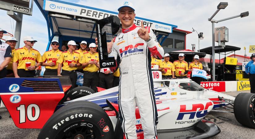 Durva: Több, mint egy mph-t vert a mezőnyre Alex Palou az IndyCar gatewayi időmérőjén