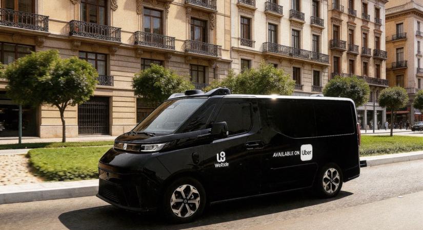 Eldőlt, melyik európai városban jelenhetnek meg elsőként az Uber és a WeRide robotaxijai