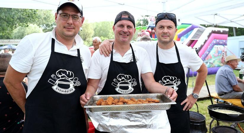 Elképesztő, mi minden került a tányérokra Algyőn, még a kolbász is halból készült – galéria, videó