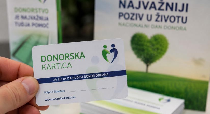 Új donorkártyát vezetnek be