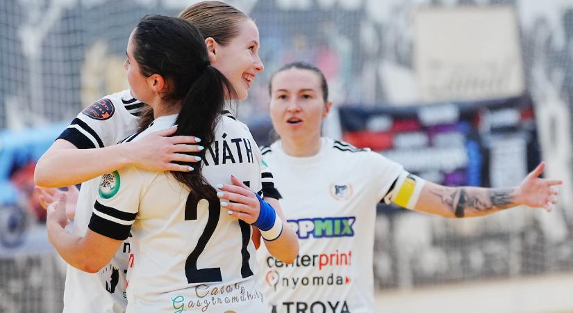 Ötödik bajnoki aranyérmét szerezte meg a DEAC női futsal csapata