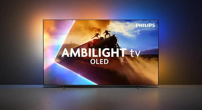 Olcsó Ambilight OLED tévé a Philipstől!