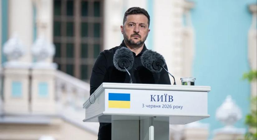 Felháborodtak a lengyelek, amiért Zelenszkij egy náci kollaboráns szervezetet méltatott