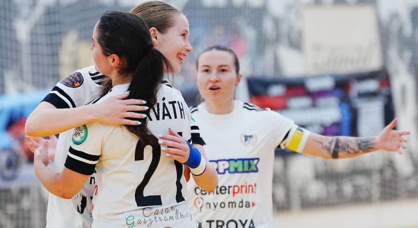 Immáron ötszörös bajnok a DEAC női futsalcsapata!