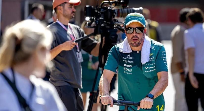 „Nem harap az autó” – Fernando Alonso egyre frusztráltabb