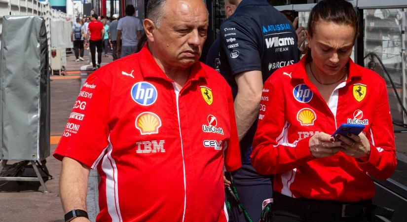 A versenynapra visszatért a Ferrari-főnök