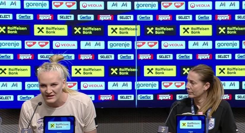 Fiaskó a BL-sajtótájékoztatón: heves szóváltásba keveredett az Audi ETO korábbi játékosa egy újságíróval