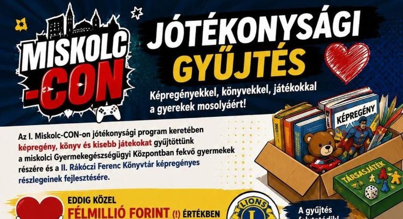 Hihetetlen összefogás: már közel félmillió forintnyi adományt gyűjtöttek a miskolciak a beteg gyerekeknek