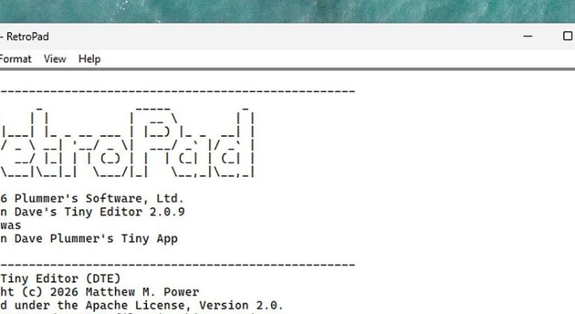 2749 bájtból írta újra az egész Jegyzettömb-öt a Microsoft legendás fejlesztője