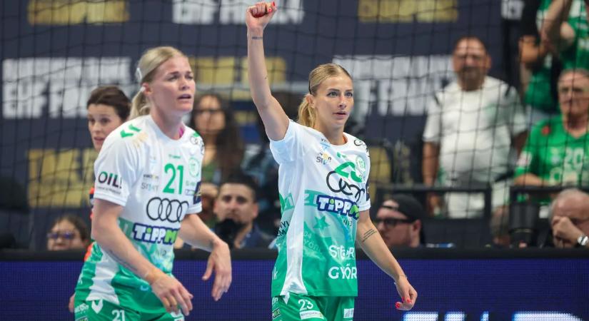 Női kézilabda BL: Győri Audi ETO–Metz döntő