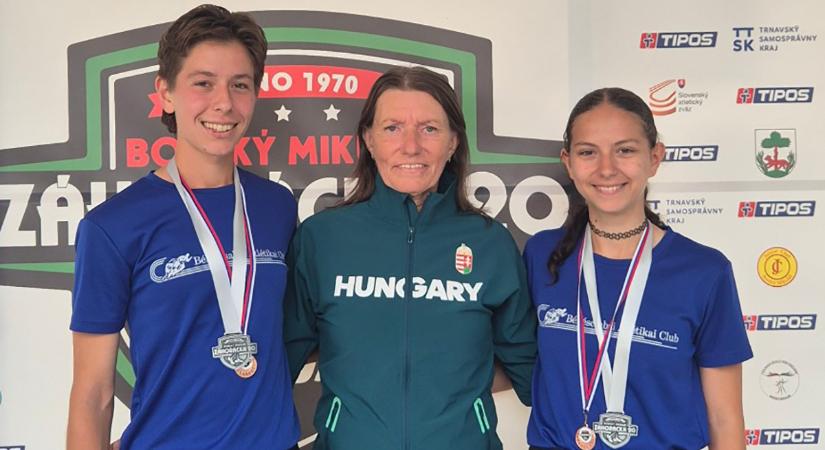 Békéscsabai sikerek a Záhorácka Dvadsiatkán: U23-as magyar rekord és U18-as győzelem