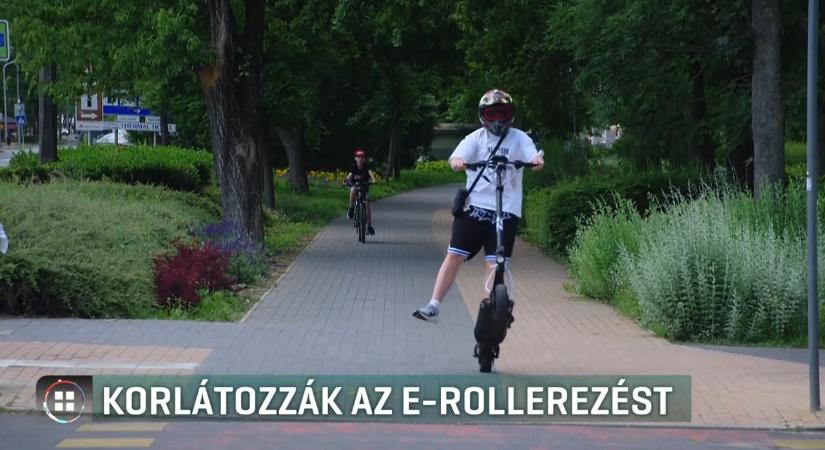 Rollerstop jön Hajdúszoboszlón: több városrészből is kitiltják az e-rollereket