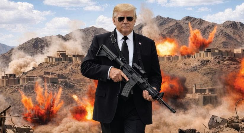 Trump már abban van, hogy ő soha nem mondta, hogy nem kezd új háborúkat
