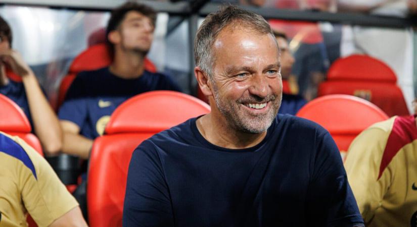 Hansi Flick a magyar válogatott játékosára is számít az FC Barcelonánál