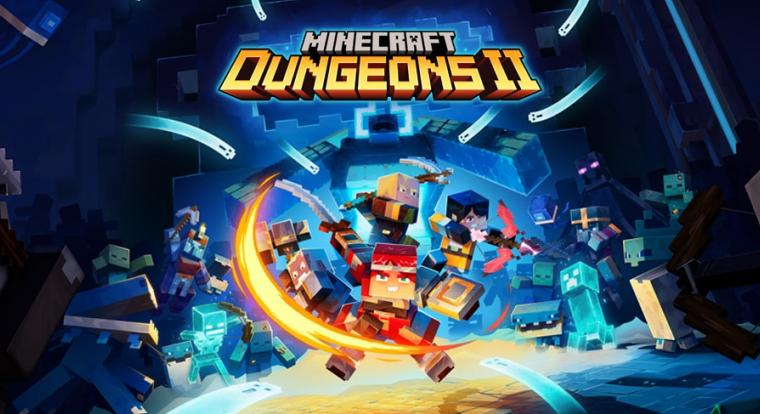 Megmutatta magát a Minecraft Dungeons II, szeptemberben jön a kooperatív kaszabolás kockáknak