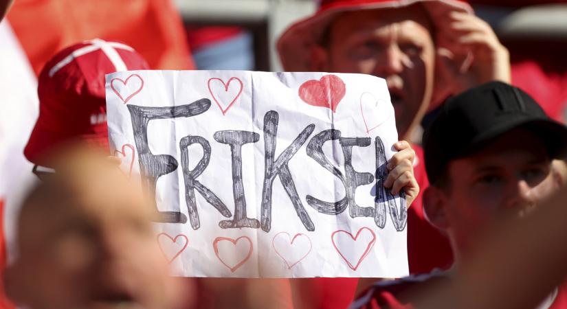 Ismét összeesett a pályán Christian Eriksen dán labdarúgó