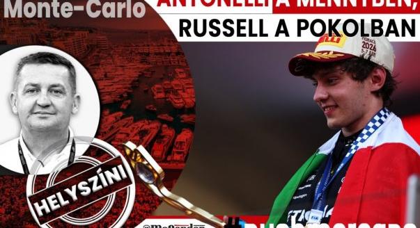 Helyszíni: Antonelli a mennyben, Russell a pokolban